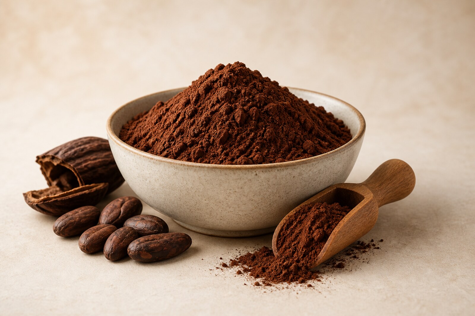 Cocoa powder for confectionery, bakery, and beverage applications